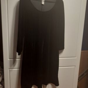 Black Velvet Dress